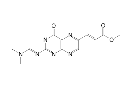 2-(N,N-DIMETHYLAMINOMETHYLENEAMINO)-6-(2-METHYLCARBONYLVINYL)-PTERIDIN-4(3H)-ONE
