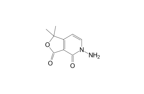 N-Amino-1,1-dimethylfuro[3,4-c]pyridine-3,4(1H,5H)-dione
