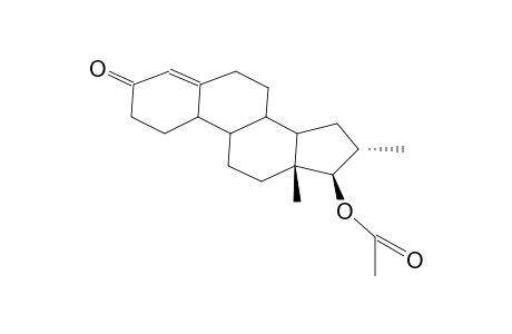 17B-ACETOXY-16A-METHYL-3-OXO-4,5-DEHYDROSTEROIDE