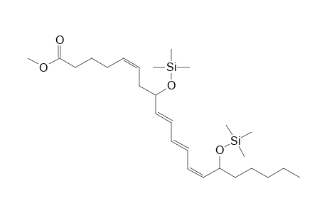 Methyl 8,15-di(trimethylsiloxy)eicosan-5(Z),9(E),11(E),13(Z)-tetraenoate