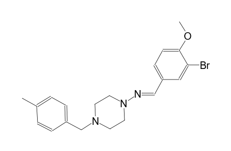 1-piperazinamine, N-[(E)-(3-bromo-4-methoxyphenyl)methylidene]-4-[(4-methylphenyl)methyl]-