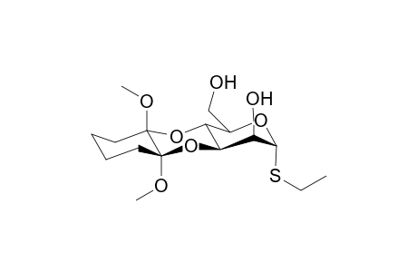 (1'S,2'S)-Ethyl 3,4-O-(1',2'-dimethoxycyclohexane-1',2'-diyl)-1-thio-.alpha.,D-manopyranoside