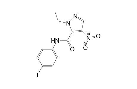 1-ethyl-N-(4-iodophenyl)-4-nitro-1H-pyrazole-5-carboxamide