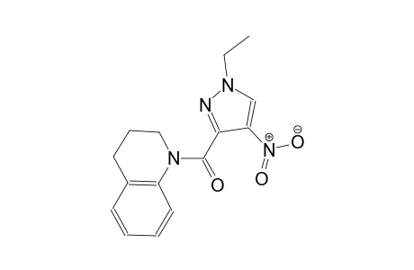 (3,4-Dihydro-2H-quinolin-1-yl)-(1-ethyl-4-nitro-1H-pyrazol-3-yl)-methanone