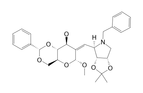 #18-Z;METHYL-4,6-O-BENZYLIDENE-2-DEOXY-2-[(1Z)-2,5-(BENZYLIMINO)-1,2,5-TRIDEOXY-3,4-O-ISOPROPYLIDENE-L-RIBITOL-1C-YLIDENE]-ALPHA-D-ARABINO-HEXOPYRANOSID