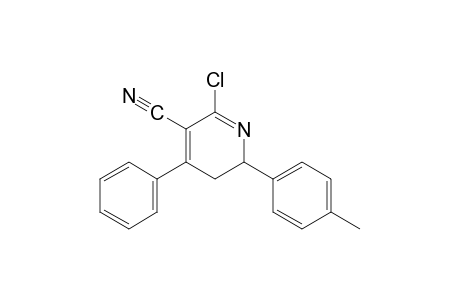 2-chloro-5,6-dihydro-4-phenyl-6-p-tolylnicotinonitrile