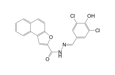 N'-[(E)-(3,5-dichloro-4-hydroxyphenyl)methylidene]naphtho[2,1-b]furan-2-carbohydrazide