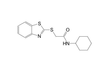 2-(1,3-benzothiazol-2-ylsulfanyl)-N-cyclohexylacetamide
