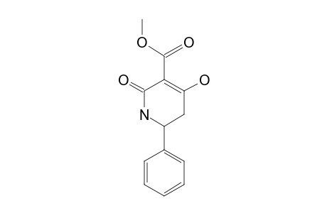 (RS)-(+/-)-METHYL-1,2,5,6-TETRAHYDRO-4-HYDROXY-6-PHENYL-PYRIDINE-3-CARBOXYLATE