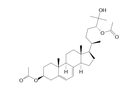 Cholesta-5,7-diene-3,24,25-triol, 3,24-diacetate, (3.beta.,24R)-