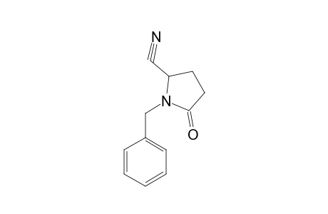 1-benzyl-5-oxo-2-pyrrolidinecarbonitrile