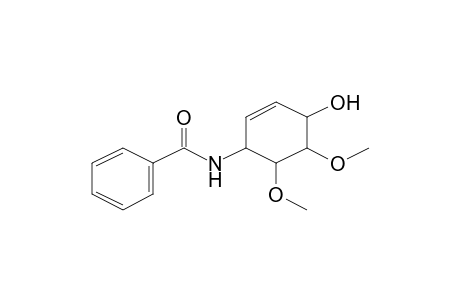 N-(4-Hydroxy-5,6-dimethoxy-2-cyclohexen-1-yl)benzamide