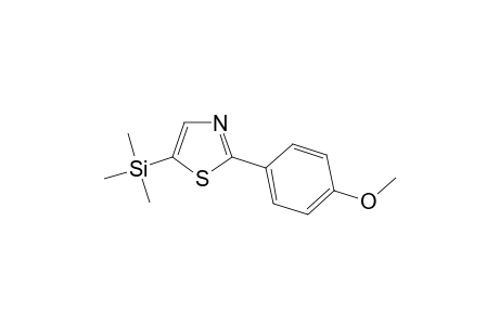 2-(4-Methoxyphenyl)-5-(trimethylsilyl)thiazole