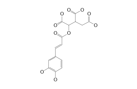 (E)-3-CARBOXY-2-[3-(3,4-DIHYDROXYPHENYL)-PROP-2-ENYLOXY]-PENTANEDIOIC-ACID;2-O-CAFFEOYL-ISOCITRIC-ACID