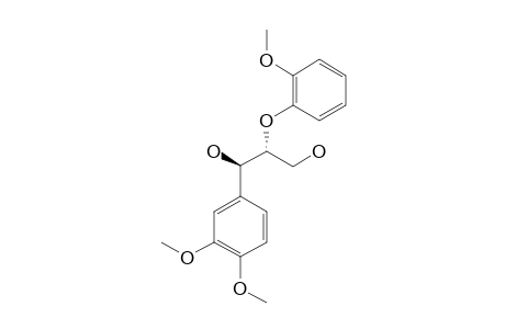 (1R,2R)-1-(3,4-dimethoxyphenyl)-2-(2-methoxyphenoxy)propane-1,3-diol