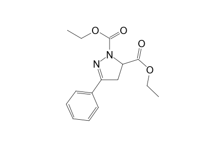 Diethyl 3-phenyl-4,5-dihydro-1H-pyrazole-1,5-dicarboxylate