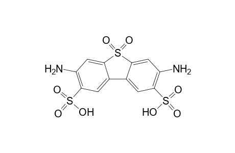 3,6-Diamino-dibenzothiophene-2,7-disulfonic acid, 5,5'-dioxide