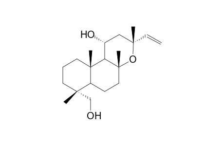 11.alpha.,18-Dihydroxymanoyl oxide