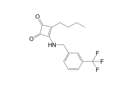 3-butyl-4-[[3-(trifluoromethyl)benzyl]amino]cyclobut-3-ene-1,2-quinone