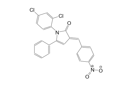 (3E)-1-(2,4-dichlorophenyl)-3-(4-nitrobenzylidene)-5-phenyl-1,3-dihydro-2H-pyrrol-2-one