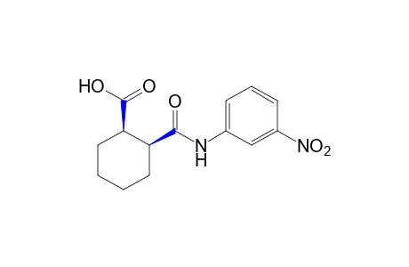 cis-2-[(m-nitrophenyl)carbamoyl]cyclohexanecarboxylic acid