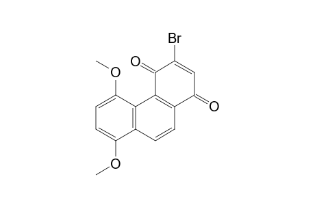 3-Bromo-5,8-dimethoxy-1,4-phenanthrenequinone