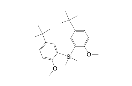 Bis(5-tert-butyl-2-methoxyphenyl)dimethylsilane