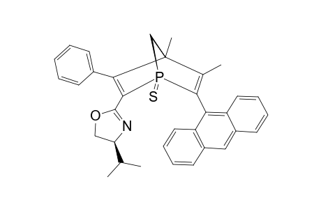 6-ANTHRACYL-4,5-DIMETHYL-3-PHENYL-2-(4-ISOPROPYLOXAZOL-2-YL)-1-PHOSPHA-2,5-NORBORNADIENE-SULFIDE