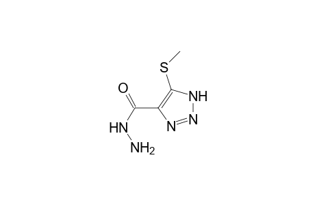 5-(methylthio)-2H-triazole-4-carbohydrazide