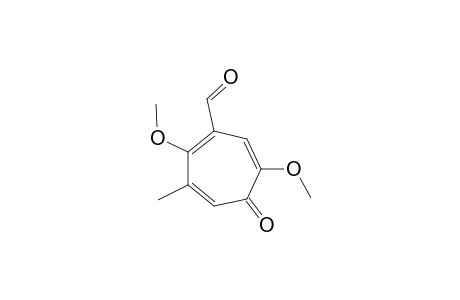 4-Formyl-2,5-dimethoxy-6-methyltropone