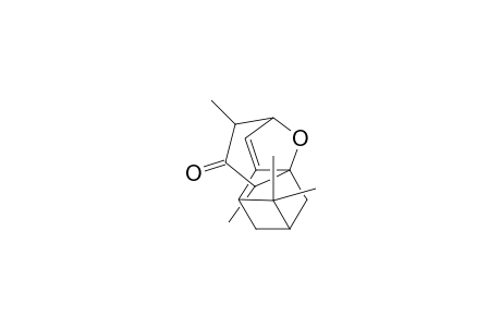5,7,11,11-tetramethyl-13-oxatetracyclo[8.1.1.1(4,8).0(2,8)]tridec-2(3)-en-6-one