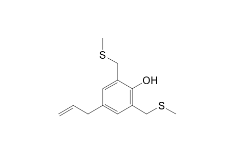 2,6-bis(methylsulfanylmethyl)-4-prop-2-enyl-phenol