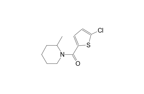 1-[(5-chloro-2-thienyl)carbonyl]-2-methylpiperidine