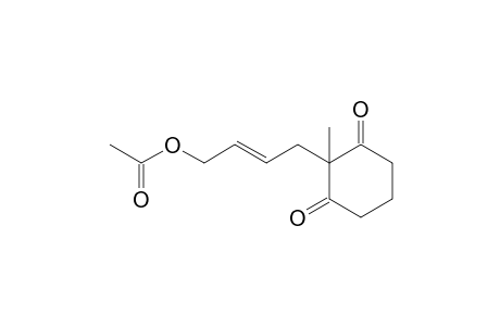 (E)-4-Methyl-2-[4'-(acetoxy)-2'-butenyl]-cyclohexane-1,3-dione