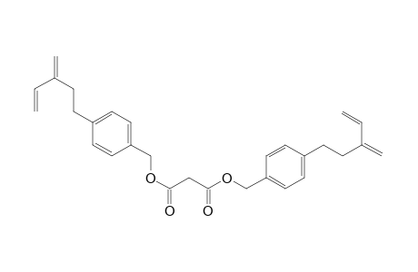 bis 4-(3'-Methylidenepent-4'-enyl)benzyl propanedioate