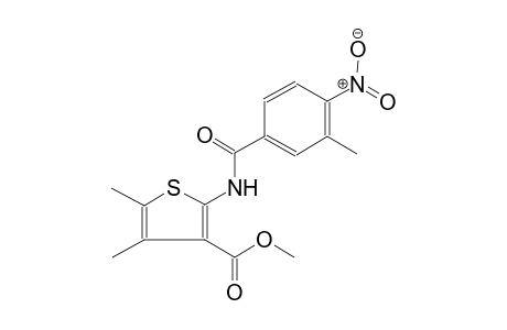 3-thiophenecarboxylic acid, 4,5-dimethyl-2-[(3-methyl-4-nitrobenzoyl)amino]-, methyl ester