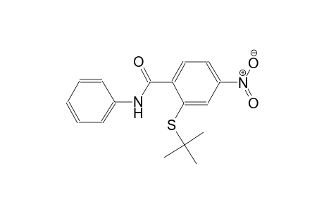 benzamide, 2-[(1,1-dimethylethyl)thio]-4-nitro-N-phenyl-