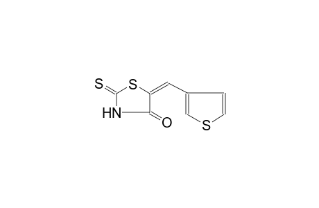 (5E)-5-(3-thienylmethylene)-2-thioxo-1,3-thiazolidin-4-one