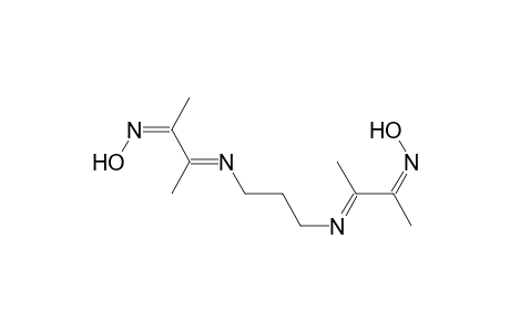 (2E,3E)-3-[((E)-3-([(Z,2Z)-2-(Hydroxyimino)-1-methylpropylidene]amino)propyl)imino]-2-butanone oxime