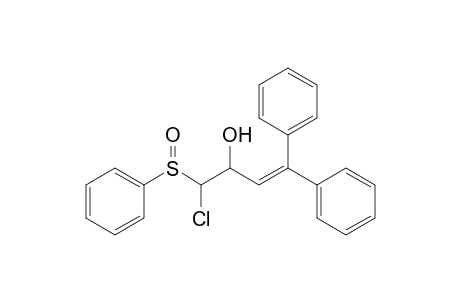 1-Chloro-4,4-diphenyl-1-(phenylsulfinyl)but-3-en-2-ol
