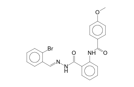 2'-[(2-Bromobenzylidene)carbazoyl]-4-methoxybenzanilide