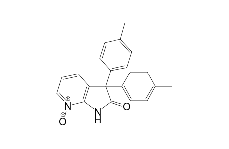 1H-Pyrrolo[2,3-b]pyridin-2(3H)-one, 3,3-di(4-methylphenyl)-, 7-oxide