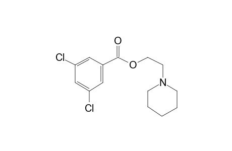 2-(1-Piperidinyl)ethyl 3,5-dichlorobenzoate