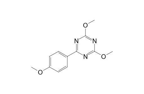 2,4-Dimethoxy-6-(4-methoxyphenyl)-1,3,5-triazine