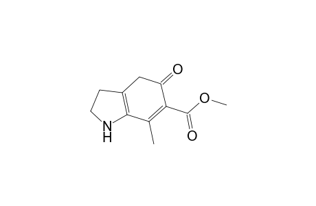 1H-Indole-6-carboxylic acid, 2,3,4,5-tetrahydro-7-methyl-5-oxo-, methyl ester
