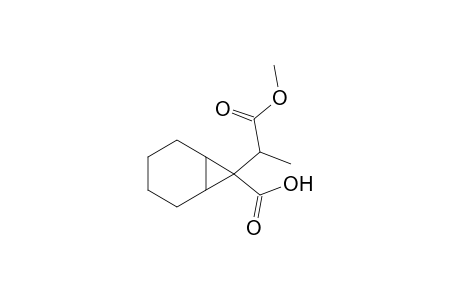 7-(1-Methoxycarbonylethyl)bicyclo[4.1.0]heptane-7-carboxylic acid