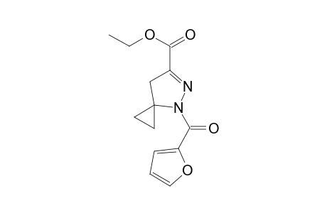 4-(Furan-2-carbonyl)-4,5-diaza-spiro[2.4]hept-5-ene-6-carboxylic acid ethyl ester