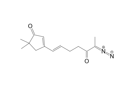 2-Diazo-7-(4,4-dimethyl-3-oxocyclopentene-1-yl)-6-hepten-3-one