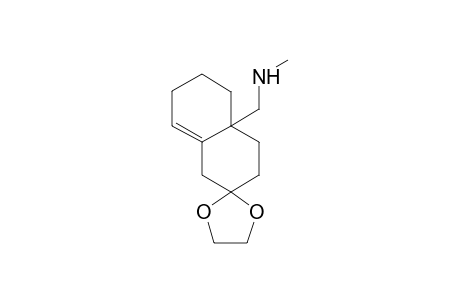 2(1H)-Naphthalenone, 3,4,4a,5,6,7-hexahydro-4a-[(methylamino)methyl]-, ethylene acetal