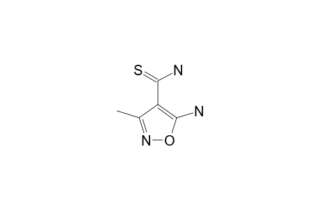 3-METHYL-4-THIOCARBAMOYL-5-AMINOISOXAZOLE